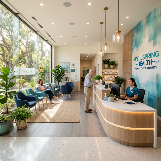 Kawasan resepsi Poliklinik My Dr